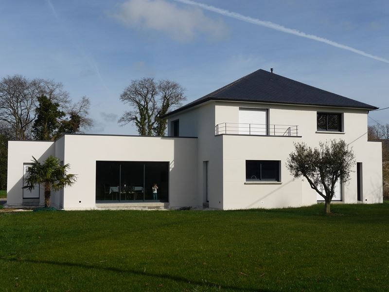Ravalement de façade 35 Lieuron Ille et Vilaine – Blanc
