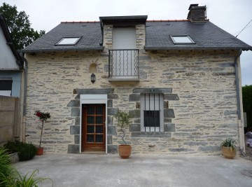 Ravalement de façade 35 Pipriac Ille et Vilaine - Pierres Vues.