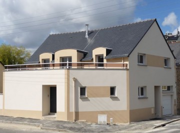 Ravalement de façade 35 Rennes Ille et Vilaine - réalisation de modénatures